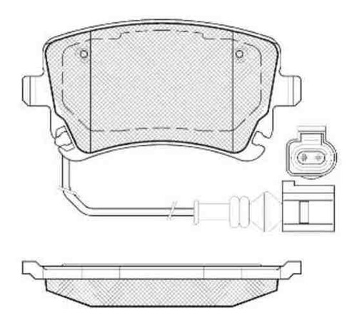 Pastilla De Freno Volkswagen Multivan 1.9- 2.0- 2.5- 3.2 V6