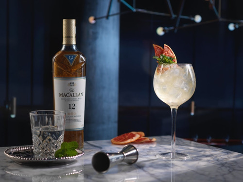 Imagen 6 de 7 de Whisky The Macallan 12 Años Triple Cask 700ml Estuche