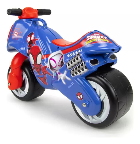 Correpasillos Injusa Moto Spider-Man 19060 Azul