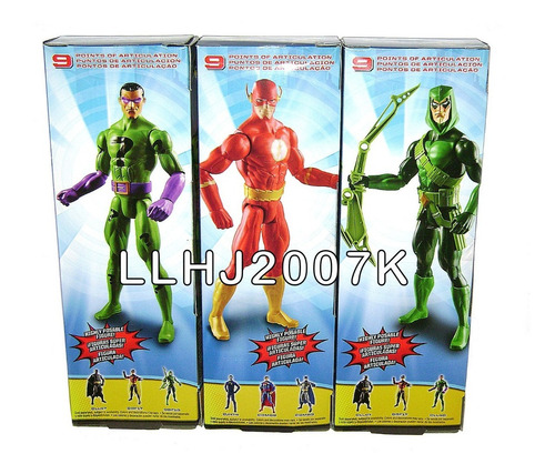 Lote Riddler - Flash & Green Lantern Core 12 Pulgs. Dc Baf (Usado)