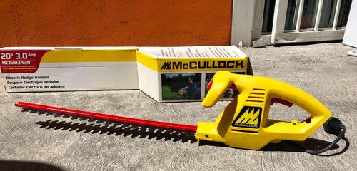 Cortasetos Mcculloch Electrico 20pulgadas 3amp