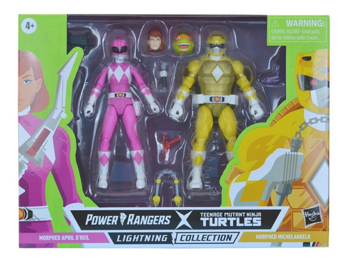Imagen 3 de 6 de Power Rangers X Tmnt Lightning Collection Set