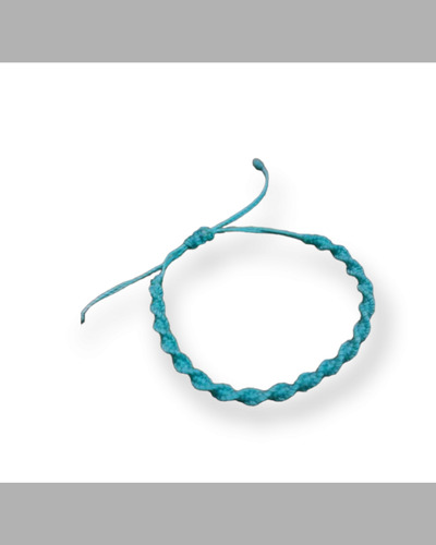 Pulsera Macramé Sencilla Nudo Espiral