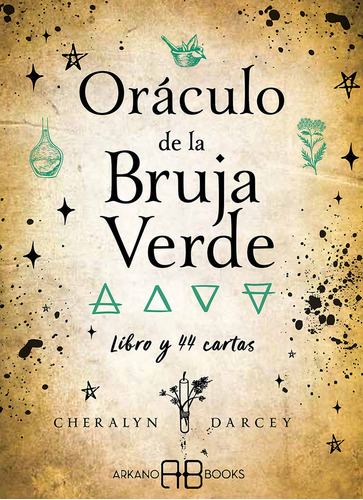 Oraculo De La Bruja Verde, De Darcey, Cheralyn. Editorial Arkano Books, Tapa Blanda En Español