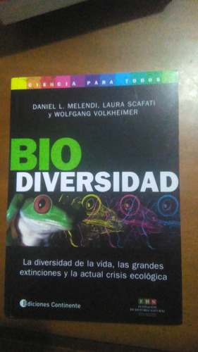 Bio Diversidad, Daniel Melendi ,libro Físico 