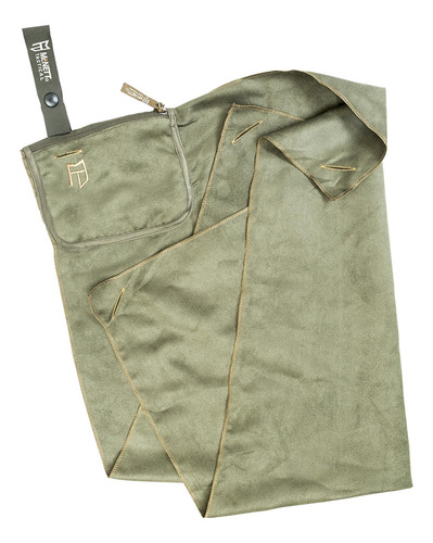 43205 Pt Pod Microfiber Utility Towel, Olive Drab Green