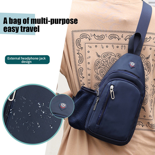 Un Bolso Bandolera De Senderismo Para Hombre, Viaje Y Deport