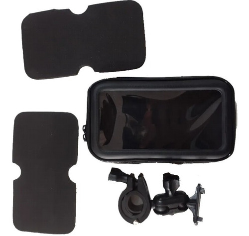 Imagen 5 de 8 de Bolso Porta Celular Bicicleta Alforja Cartuchera Manubrio