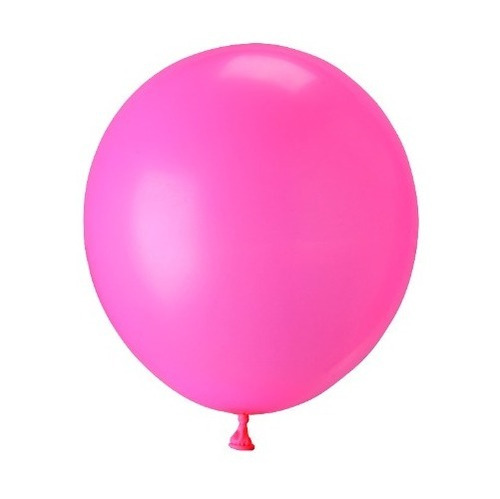 25 Unidades - Tamanho 9 - Balão Rosa Neon - Pic Pic