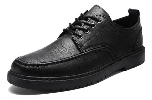 Zapatos De Vestir De Suela Blanda Para Hombre De Color Negro