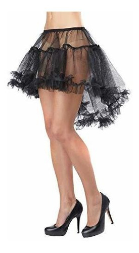 Petticoat Negro Mujer Cal.