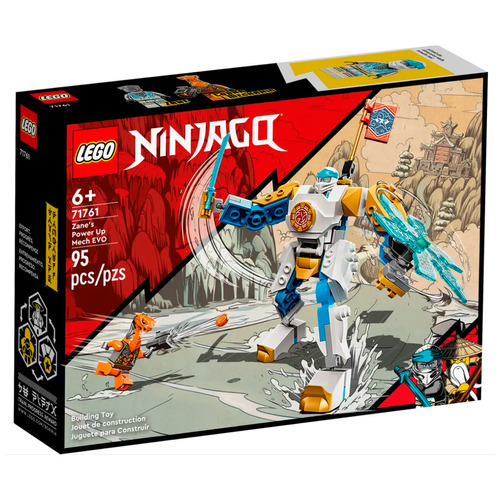 Lego® Ninjago- Meca De Última Generación Evo De Zane (71761) Cantidad de piezas 95