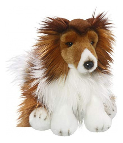 Carl Dick Rough Collie Perro 10 Pulgadas, 25 Cm, Peluche, Pe