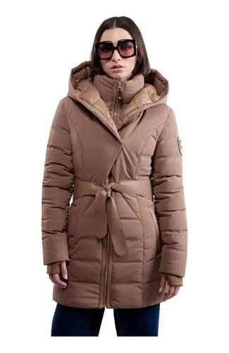 Chamarra Impermeable Ligera Termica Mujer Holly Land Beige