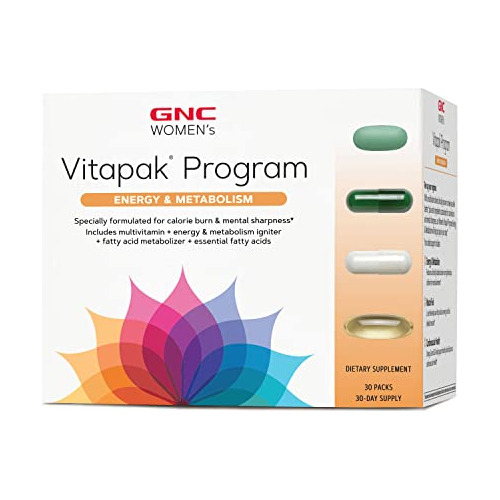 Gnc Programa De Vitapak Para Mujeres - Energía  R5fsl