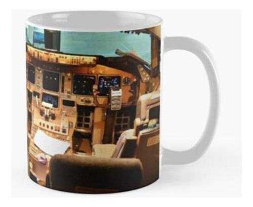 Taza Cabina Boeing 747 Calidad Premium