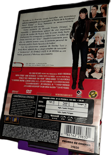El Diablo Viste A La Moda Película Dvd Original (Usado)