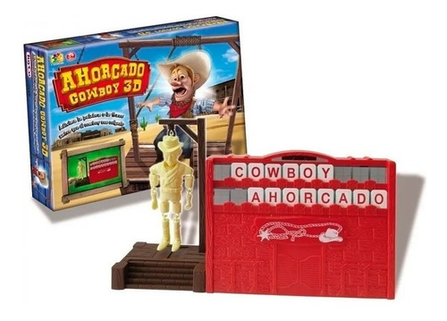 Juego De Mesa Ahorcado Cowboy 3d 15011 (3527) E. Full