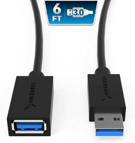 Cable De Extensión - Usb 3.0 - Macho/hembra - 180cm