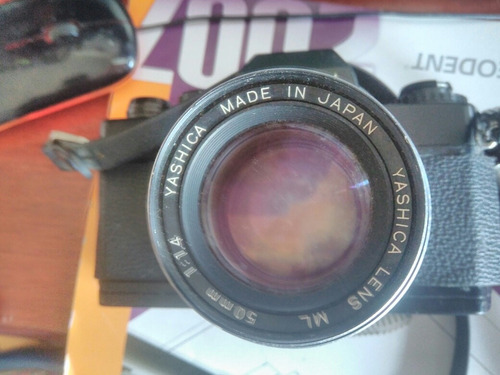 Maquina Fotografica Yashica Fr Japan Raridade