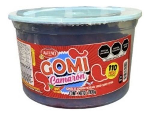 Gomita Enchilada Camaron Sabor Chamoy Pepino Dulce 1.1 Kg