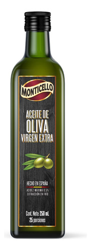 Aceite De Oliva Monticello X 250 Ml