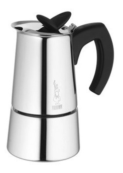 Imagen 2 de 3 de Cafetera Bialetti Induccion Acero Inoxidable 6 Tazas Italy