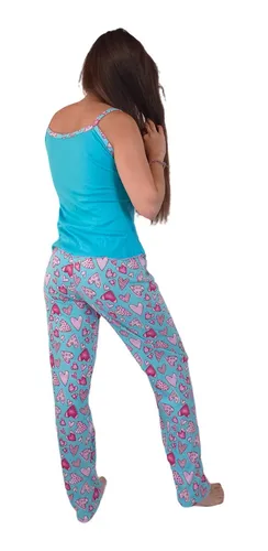 Pijama pantalon largo mujer new arrivals