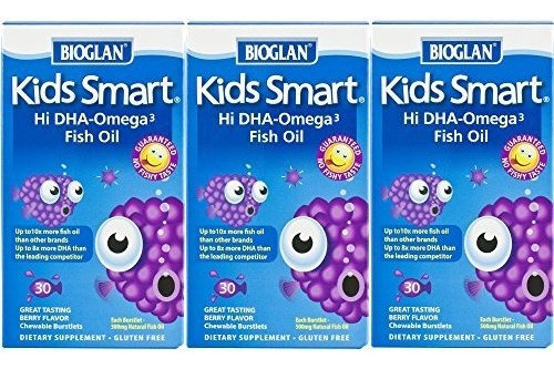 Bioglan Kids Smart Omega 3, Real Health,  30 Unidades 3 Paq