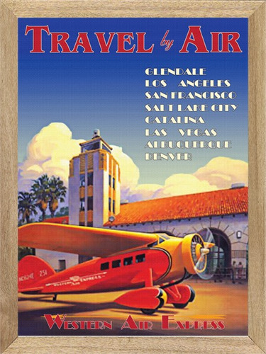 Aviones Cuadros Posters Carteles Publicidades M626