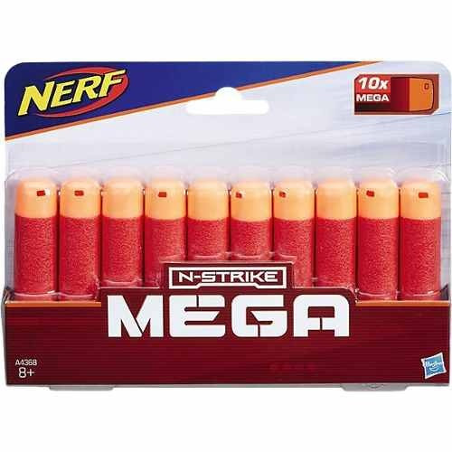Dardos Nerf N-strike Mega Pack X10 Envio Gratis Caba 