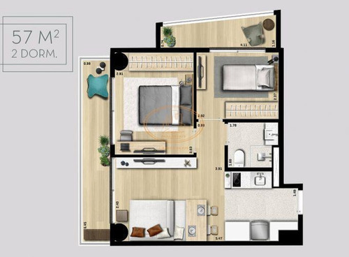 Apartamento Com 1 Dormitório(s) Localizado(a) No Bairro Pinheiros Em São Paulo / São Paulo - 10948:917239