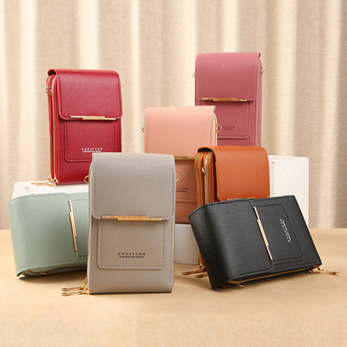 Bandolera Mini Bolso Porta Celular Moderno Cartera