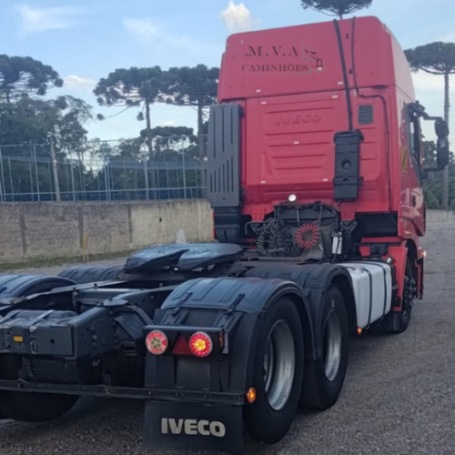 Iveco Hi Way 440 6x2 Ano 2014 Teto Alto Completo Único Dono