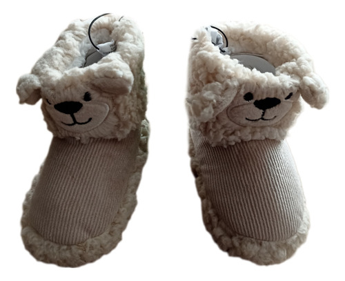 Pantuflas Afelpadas Botuflas Calientitas Para Niño