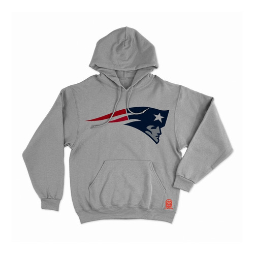 Polera Con Capucha Motivo  Patriots  001