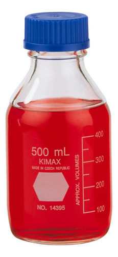 Kimble 14395-500 Vidrio Borosilicato Gl-45 Medios/botella De
