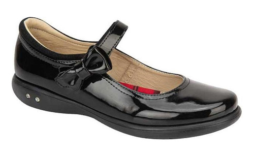Zapato Escolar De Teen Zapatos Chabelo 101b En Negro Charol