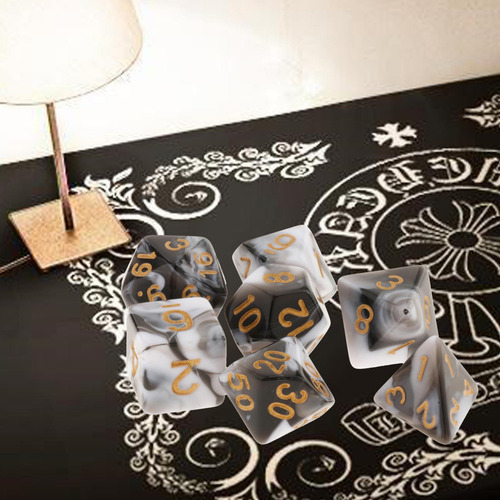 3 Juegos De Mesa De 7 Dados Juego De Dados De Varios Lados