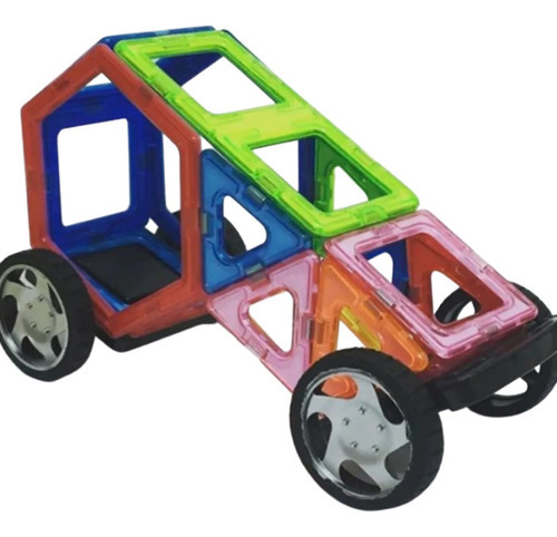 Bloques Magneticos 21 Piezas Auto Antex