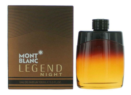 Edp 3.3 Onzas Legend Night Por Mont Blanc Para Mujer En