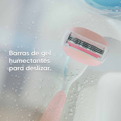 Rastrillo Gillette Venus Skin Confort Spa C/ Aceites Botánic