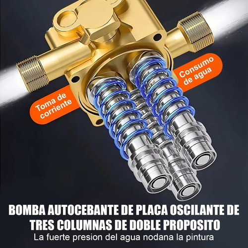 Teeno hidrolavadora 2600psi de presión máxima 2400w negro Blackdecker ats4t