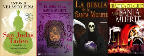 Pack De 4 Libros- San Judas Tadeo + Santa Muerte
