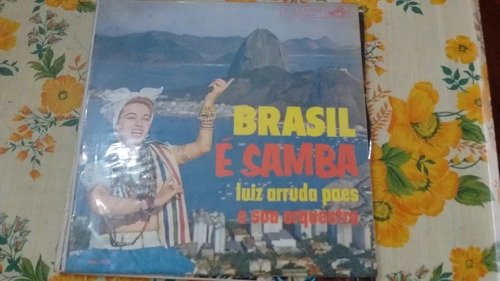 Brasil E Samba - Luiz Arruda Paes E Sua Orquestra -  Lp