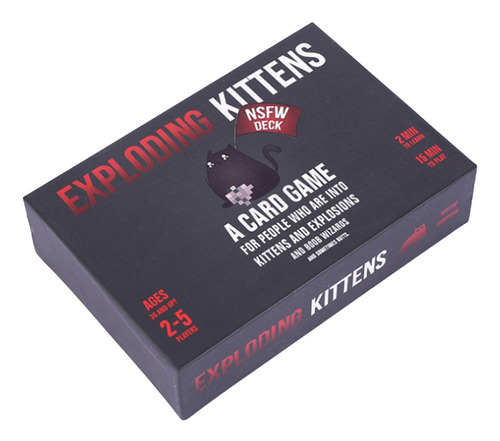 Tarjeta De Juego De Mesa Exploding Kitten Card Game Juego De