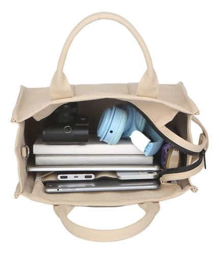 Ncduansan Bolso Grande De Lona Bolso De Compras Simple De Un