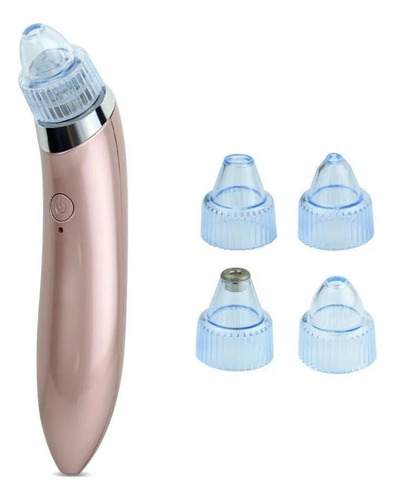 Removedor Facial Extractor De Puntos Negros Profesional Usb Rosa