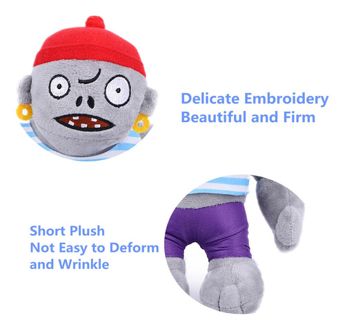 Película 2024 12 Pulgadas Figura De Peluche Gargantuar Zombi Color