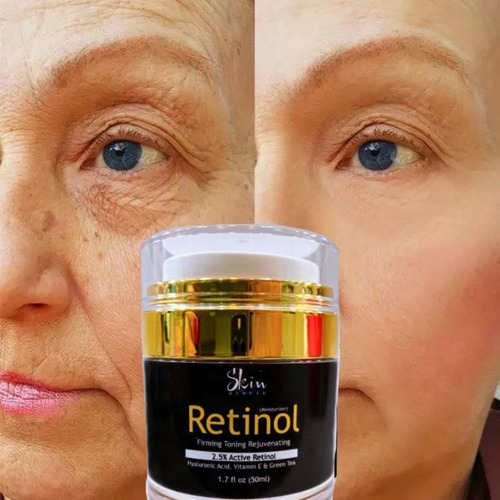 Creme Facial Retinol 2,5% Ácido Hialurônico Manchas E Rugas